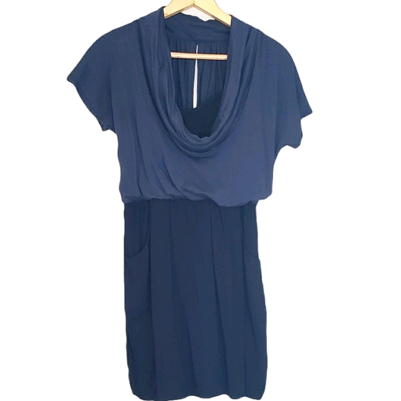 Ella Moss Barney's XS Navy Blue Mini Dress